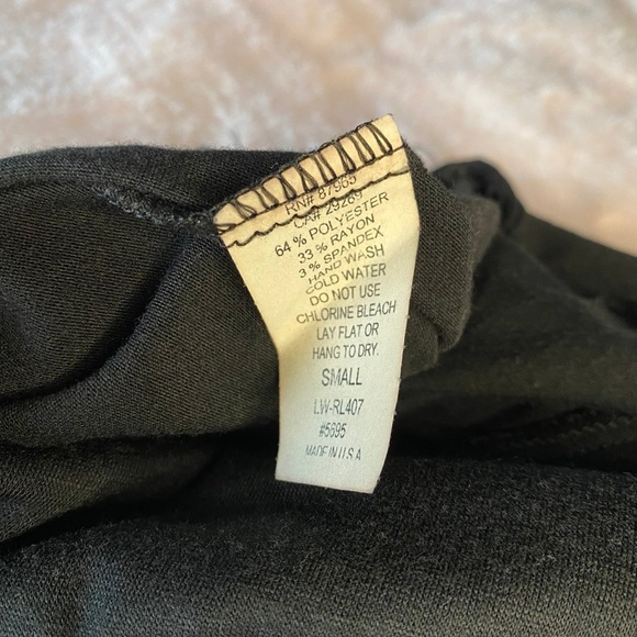 Black Convertible Strapless Dress Multiway Resort Dress Size S - Picture 5 of 9